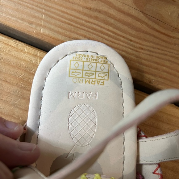 FARM Rio Multicolor Stitch Sandals - Picture 8 of 10